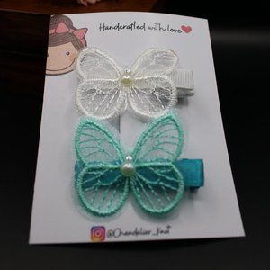 Cute hair bow and clips for girls - hair Bows for kid - Alligator Clip Bows -